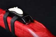 Pink Ivory Native American Flute, Minor, Mid F#-4, #F28A